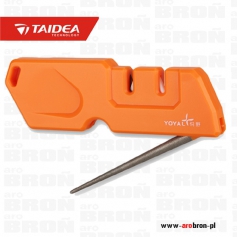 Ostrzałka uniwersalna Taidea T1055TDC Pomarańczowa - do noży stalowych, ząbkowanych, ceramicznych, nożyczek