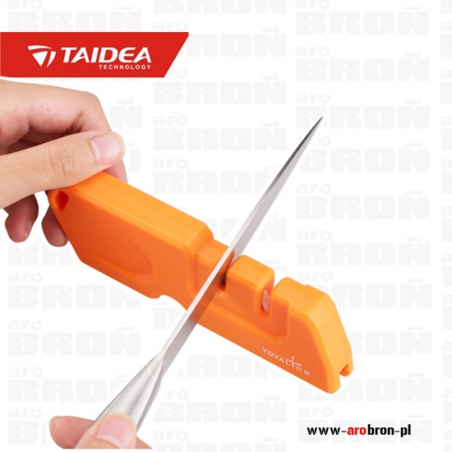 Ostrzałka uniwersalna Taidea T1055TDC Pomarańczowa - do noży stalowych, ząbkowanych, ceramicznych, nożyczek-Taidea
