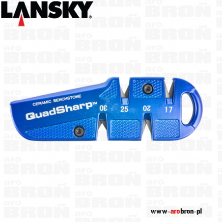 Ostrzałka Lansky QuadSharp QSHARP - do noży kuchennych, outdoorowych, myśliwskich, ząbkowanych-Lansky