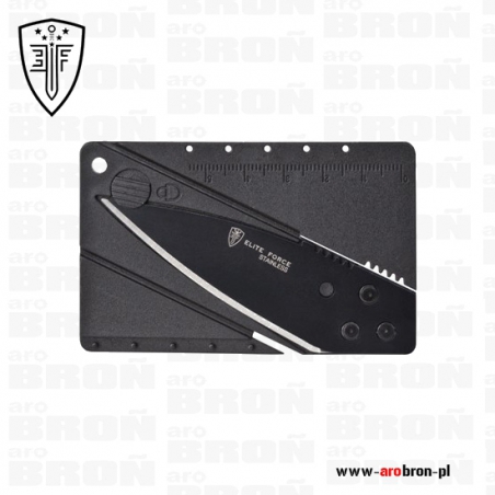 Nóż Elite Force Mission Knife - nóż w kształcie karty kredytowej--