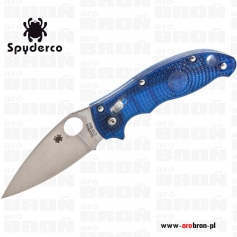 Nóż Spyderco C101PBL2 MANIX 2 Transculent Blue-Spyderco