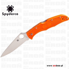 Nóż Spyderco C10FPOR Endura Flat Ground PLN Orange-Spyderco