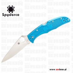 Nóż Spyderco C10FPBL Endura Flat Ground PLN Blue-Spyderco