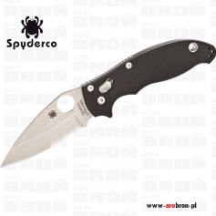 Nóż Spyderco C101GPS2 Manix 2 P/S Black G-10-Spyderco