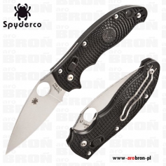 Nóż Spyderco C101PBK2 MANIX 2 LTW PLN BLACK-Spyderco