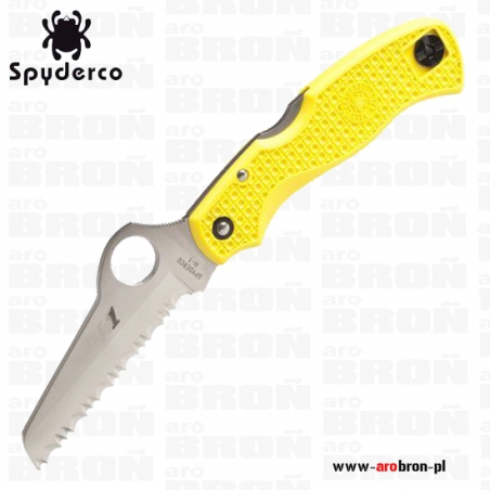 Nóż składany Spyderco C118SYL Saver Salt Yellow FRN (W)-Spyderco