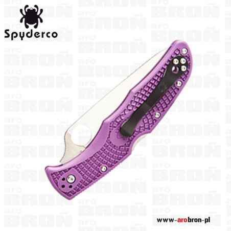 Nóż składany Spyderco C10FPPR Endura Flat Ground PLN Purple-Spyderco