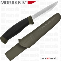 Nóż stały Mora Companion MG oliwkowy stal nierdzewna SANDVIK