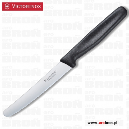 Uniwersalny nóż kuchenny z ząbkami VICTORINOX 5.0833 10cm do pomidorów-Victorinox