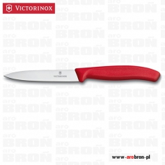 Uniwersalny nóż kuchenny do jarzyn VICTORINOX 6.7701 10cm CZERWONY pikutek