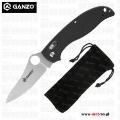 Nóż składany Ganzo G733-BK BLACK- czarny, stal 440C, Axis Lock-Ganzo