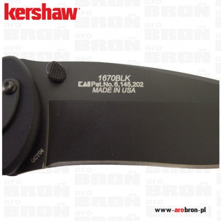 Nóż składany Kershaw Blur Black 1670BLK-Kershaw