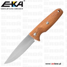 Nóż stały EKA W12 WOOD 032-055 - drewniana rękojeść