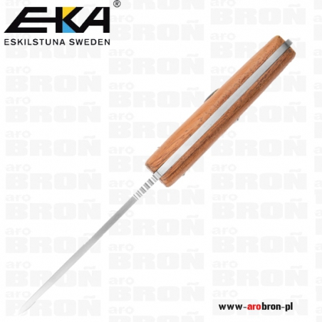 Nóż stały EKA W12 WOOD 032-055 - drewniana rękojeść-Eka