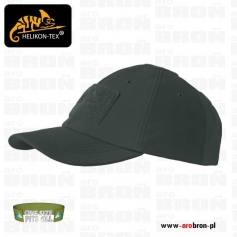 Czapka zimowa Helikon Baseball WINTER CAP (CZ-BBW-FS-27) - kolor JUNGLE GREEN, SHARK SKIN-Helikon-Tex®