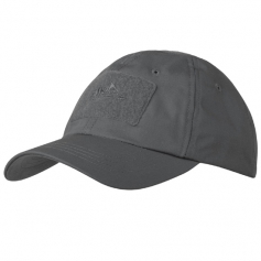 Taktyczna czapka baseballowa Helikon CZ-BBC-PR-35 - Shadow Grey, Rip-stop, Velcro