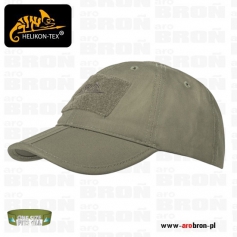 Taktyczna czapka baseballowa Helikon Folding (CZ-BBF-PR-12) - ADAPTIVE GREEN, łamany daszek, Rip-stop, Velcro-Helikon-Tex®
