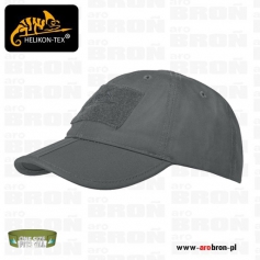 Taktyczna czapka baseballowa Helikon Folding (CZ-BBF-PR-35) - SHADOW GREY, łamany daszek, Rip-stop, Velcro-Helikon-Tex®