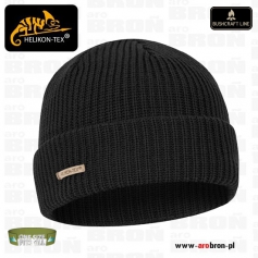 Czapka zimowa Helikon Wanderer (CZ-WND-MW-01) - kolor czarny, wełna merino-Helikon-Tex®