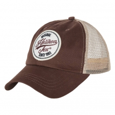 Czapka Helikon Trucker Logo Cotton Twill CZ-TLC-CT-6020A - Mud Brown, truckerka-Helikon-Tex®
