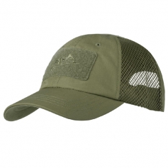Czapka baseballowa Helikon Baseball Vent CZ-BBV-PR-02 - Olive Green, na lato, wentylowana, siateczka po bokach-Helikon-Tex®