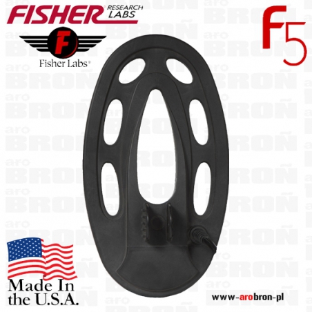 Wykrywacz metali Fisher F5 cewka 10x5" - USA-Fisher Research Labs