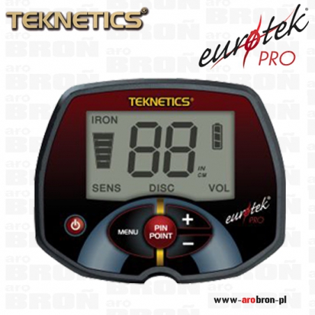 Wykrywacz metalu Teknetics EUROTEK PRO cewka 8" Gwarancja do 5 lat-TEKNETICS wykrywacze