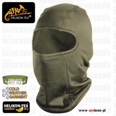 Kominiarka Helikon Cold Weather Balaclava (CZ-KO2-FG-02) kolor - Olive Green, 1 otwór, COMFORT DRY, na zimę, uniwersalny rozm...
