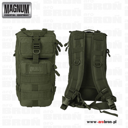 Plecak Magnum FOX 25L - OLIVE, taktyczny, do codziennego użytku, pojemny, wodoodporny-Magnum