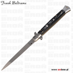 Nóż sprężynowy składany Frank Beltrame Stiletto Imit. Horn Dagger FB23/81 - ostrze 98 mm, stal nierdzewna