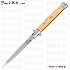 Nóż sprężynowy składany Frank Beltrame Stiletto Olive FB28/94 - ostrze 123 mm, stal nierdzewna-Frank Beltrame