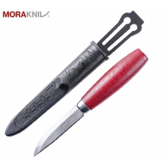 Nóż Mora Classic No 2/0 czerwona ochra stal węglowa NZ-CL0-CS-25-Morakniv