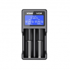 Ładowarka XTAR VC2 - do akumulatorów 14500,14650,16340,17500, 17670,18350,18500,18650, 18700,20700,21700 ,22650,25500,26650-XTAR