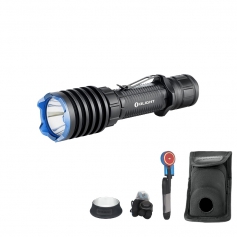 Latarka OLIGHT Warrior X Pro Black  - ładowalna, 2100 lm, zasięg 500m, IPX8, komplet