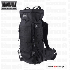 Plecak Magnum BISON 65L - czarny, taktyczny, wyjmowany aluminiowy stelarz, system Molle, Air Flow-Magnum