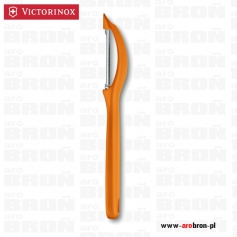 Obieraczka kuchenna uniwersalna VICTORINOX 7.6075.9 orange - także do pomidorów, pomarańczowa-Victorinox