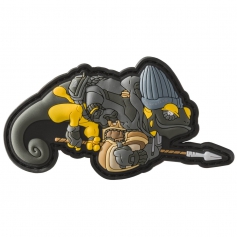 Emblemat Helikon Chameleon Urban Exclusive OD-CUR-RB-19 - Szary, naszywka, rzep, PVC-Helikon-Tex®