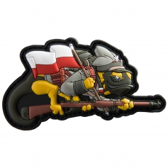 Emblemat Helikon Chameleon Polish Independence Day Exclusive OD-CPI-RB-2682A - Żółto-Zielony, naszywka, rzep, PVC-Helikon-Tex®