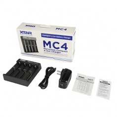 Ładowarka XTAR MC4 USB -  na 4 akumulatory 18650, 14500 22650 18500, RCR123a, 17670
