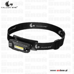 Latarka czołowa Falcon Eye Blaze 2.2 (FHL0023) - ładowalna, czarno-szara, 60 lm, panel LED, klips-Falcon Eye