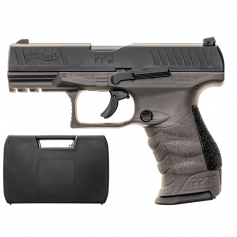 Pistolet RAM WALTHER PPQ M2 T4E TUNGESTEN GRAY 2.4759 - blow back, CO2, na kule kal. .43 gumowe, pieprzowe, proszkowe-Walther