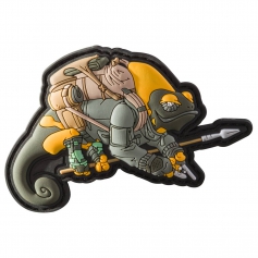 Emblemat Helikon Chameleon Exclusive OD-COT-RB-09 - Taiga Green, naszywka, rzep, PVC-Helikon-Tex®