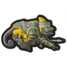 Emblemat Helikon Chameleon Surplus Operator Exclusive OD-CSR-RB-2682A - Żółto-Zielony, naszywka, rzep, PVC-Helikon-Tex®