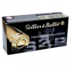 Amunicja 9x18mm czeska S&B Sellier & Bellot Makarov FMJ 6,10g opakowanie 50szt.-S&B