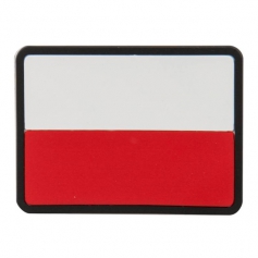 Emblemat Helikon Flaga PL (OD-FP3-RB-20) - True Color, naszywka, rzep, PVC