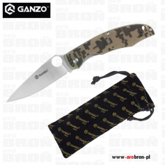Nóż składany Ganzo G732-CA - kamuflaż, stal 440C, G10, Liner Lock-Ganzo