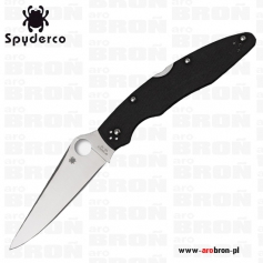Nóż składany Spyderco C07GP3 Police 3 - stal VG10, back-lock, rękojeść G-10, doskonały dla służb mundurowych-Spyderco