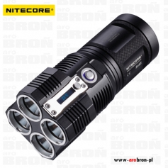 Latarka NITECORE TM26 Tiny Monster - 4000 lm, 454 m, wyświetlacz OLED, 4 diody, kompaktowa, ładowalna-NITECORE