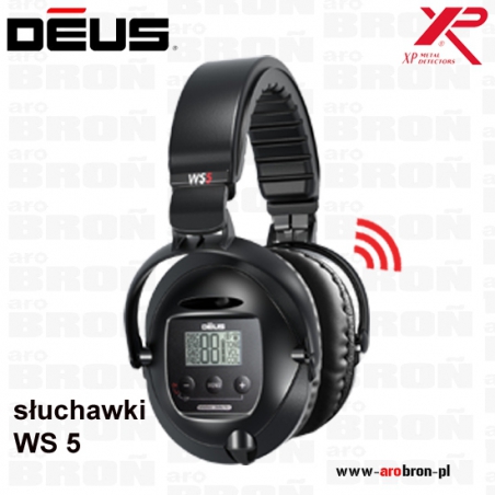 Wykrywacz metali XP DEUS WS5 cewka 28 cm DD (11" DD) słuchawki WS 5 - MEGA ZESTAW! GW: 5lat-XP Metal Detectors