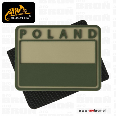 Emblemat Flaga Polski (OD-FP2-RB-13) Velcro, kolor khaki, zestaw 2szt.-Helikon-Tex®